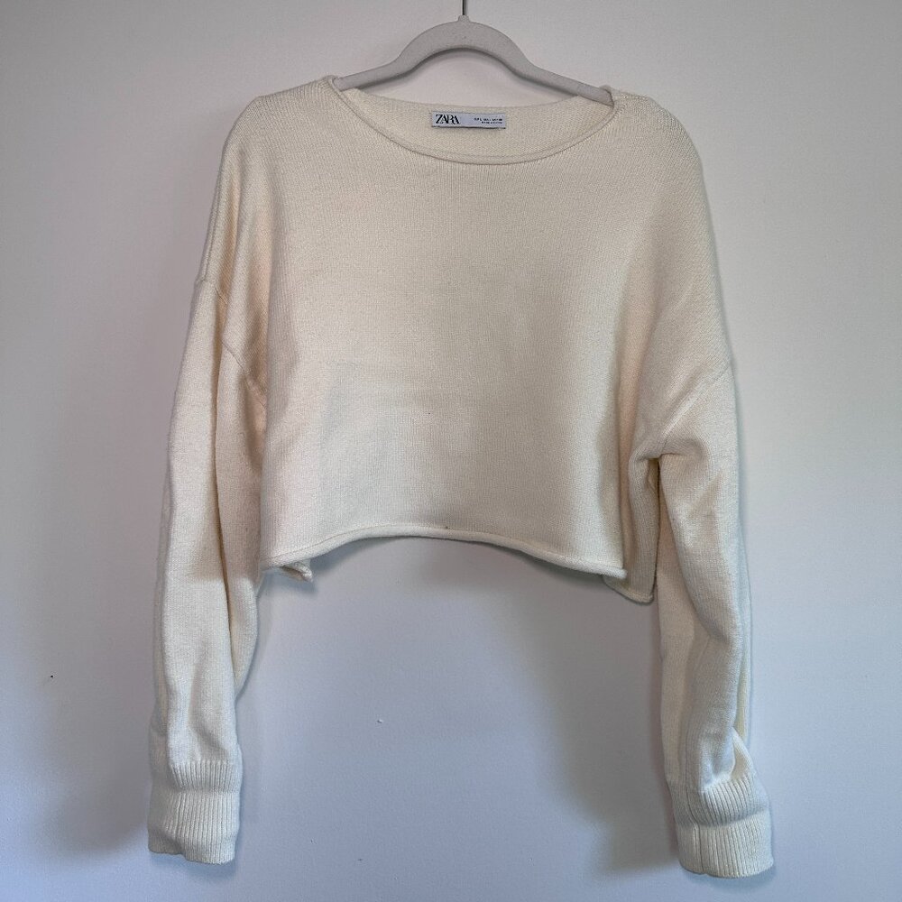Zara Cropped Sweater